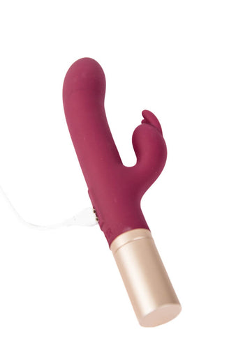 Shots Toys - Loveline - Traveler Rabbit Vibrator & Lube Dispenser - Various Colors - Stag Shop