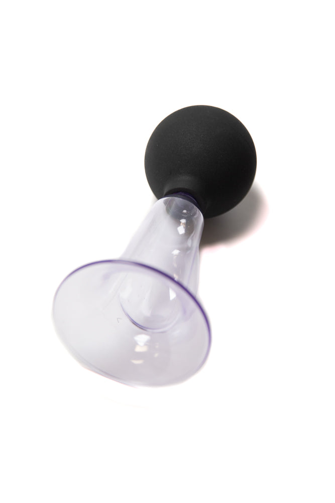 Ouch by Shots Toys - Nipple Sucker - Black/Clear - Stag Shop