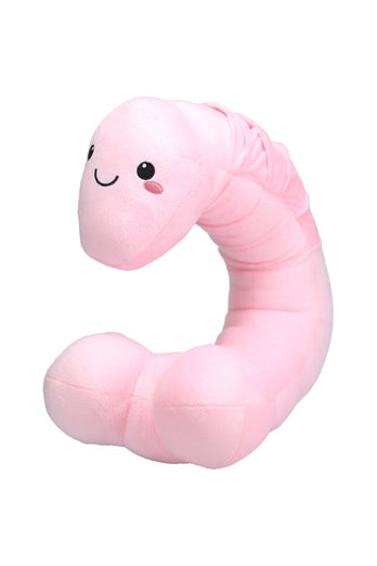Shots Toys - Penis Neck Pillow Plushie - Pink - Stag Shop
