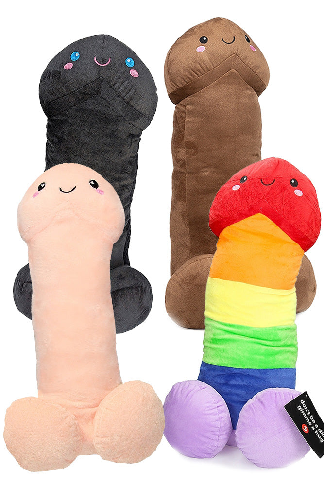 Shots Toys - 24 inch Penis Plushie - Various Colours - Stag Shop