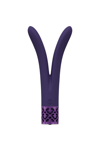 Shots Toys - Royal Gems - Dueling Queens Vibrator - Various Colours - Stag Shop