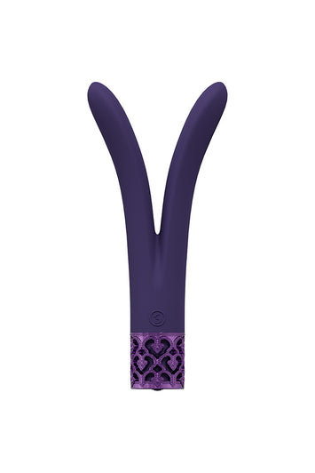 Shots Toys - Royal Gems - Dueling Queens Vibrator - Various Colours - Stag Shop