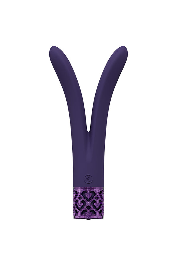Shots Toys - Royal Gems - Dueling Queens Vibrator - Various Colours - Stag Shop