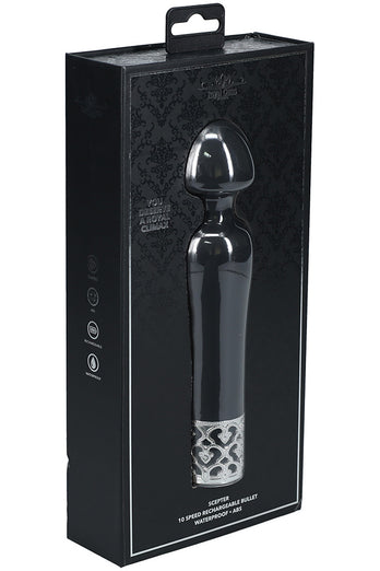 Shots Toys - Royal Gems - Scepter Wand Vibrator - Various Colours - Stag Shop