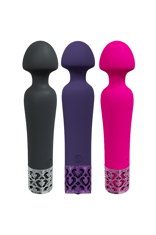 Shots Toys - Royal Gems - Scepter Wand Vibrator - Various Colours - Stag Shop