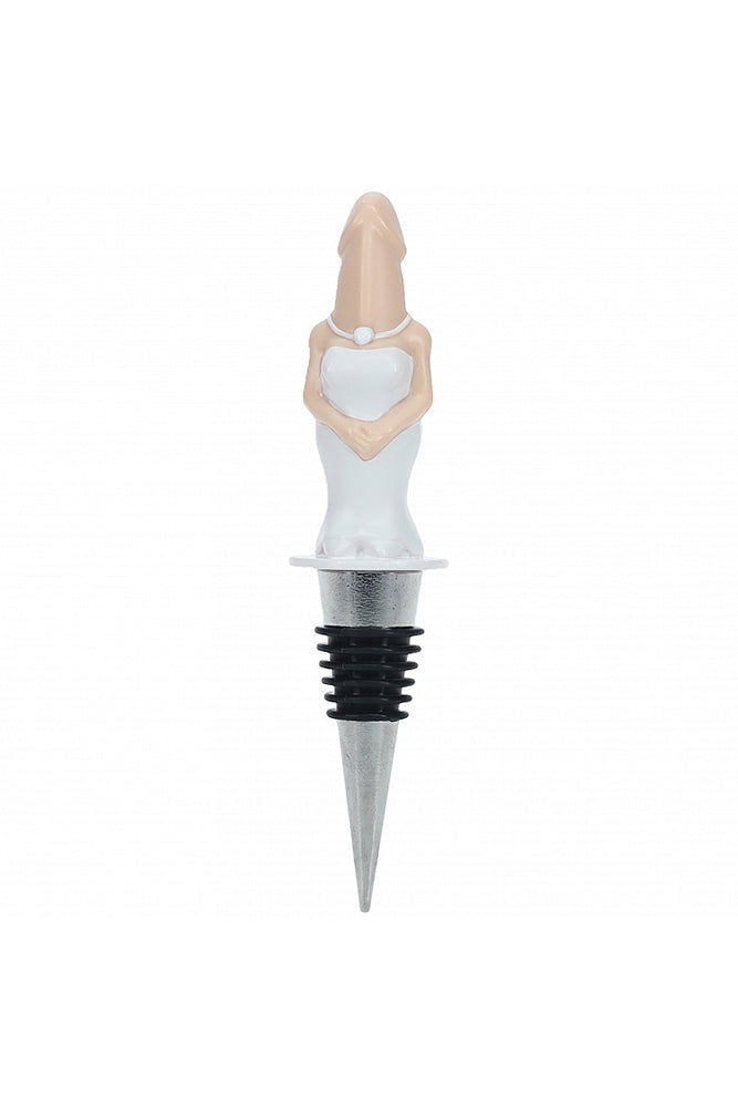 Shots Toys - The Dickheads - Bride Bottle Stopper - Beige - Stag Shop