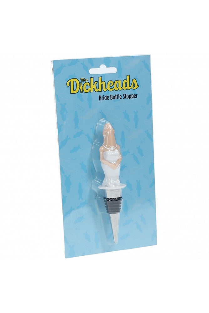 Shots Toys - The Dickheads - Bride Bottle Stopper - Beige - Stag Shop