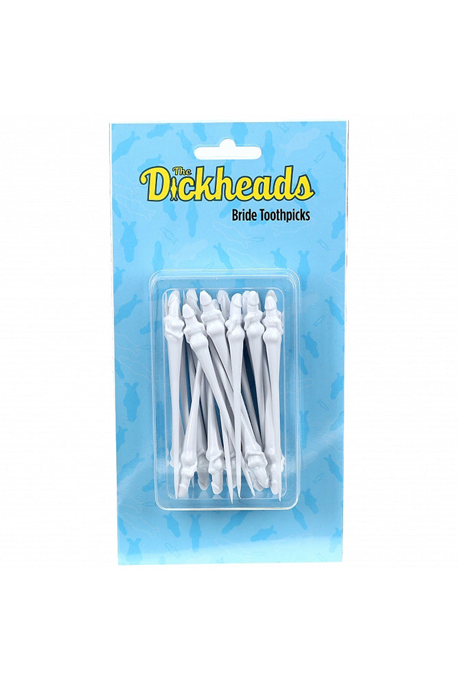 Shots Toys - The Dickheads - Bride Toothpicks - White - Stag Shop