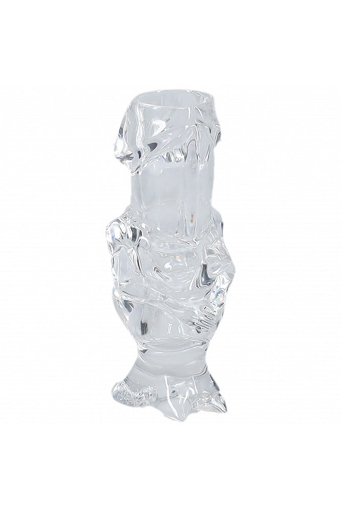 Shots Toys - The Dickheads - Couples Tall Shot Glass Set - Clear - Stag Shop