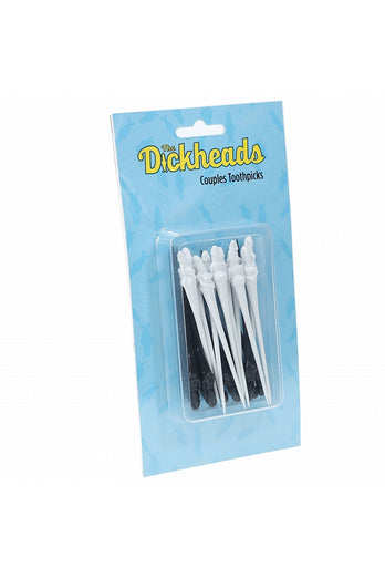 Shots Toys - The Dickheads - Couples Toothpicks - Black & White - Stag Shop