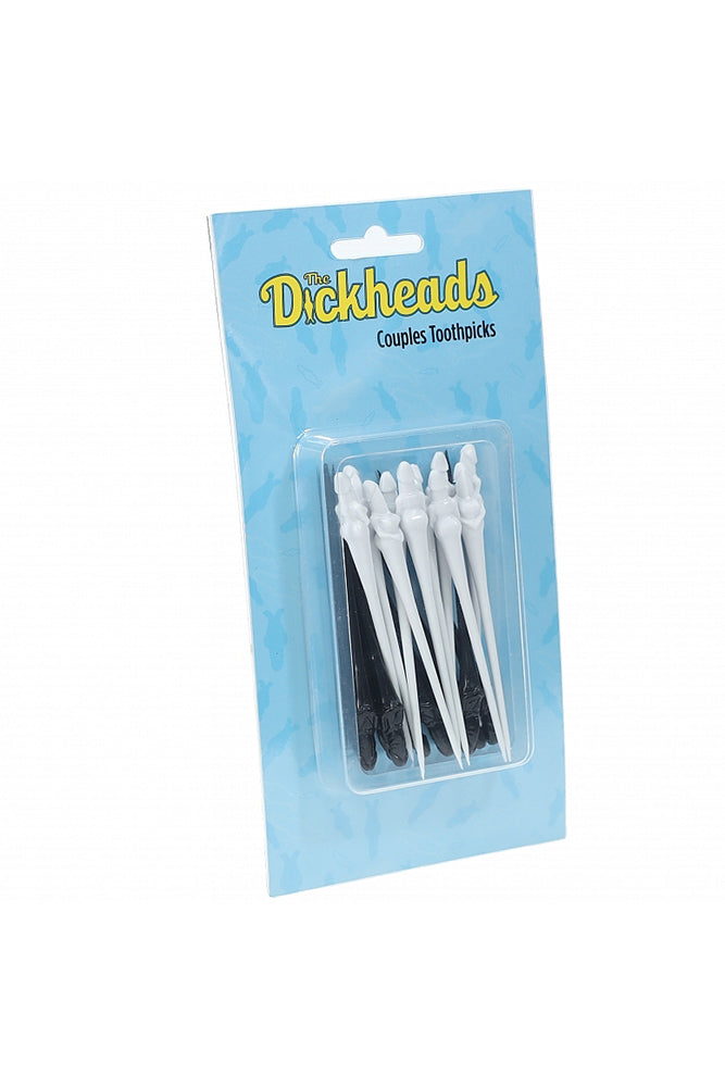 Shots Toys - The Dickheads - Couples Toothpicks - Black & White - Stag Shop