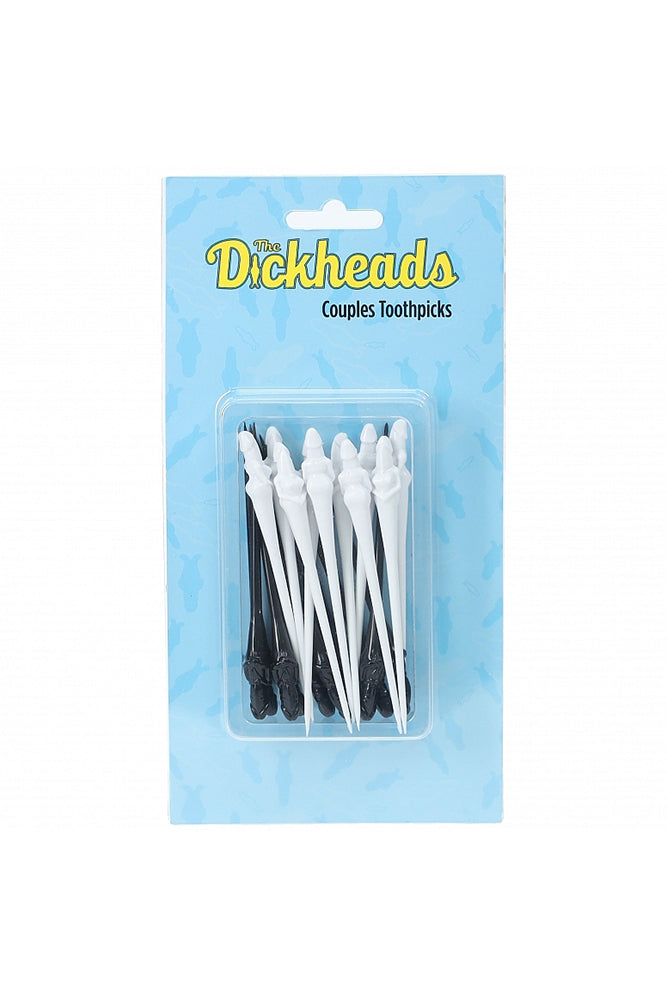 Shots Toys - The Dickheads - Couples Toothpicks - Black & White - Stag Shop