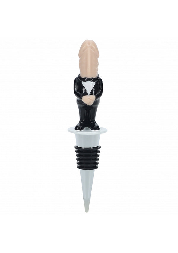 Shots Toys - The Dickheads - Groom Bottle Stopper - Beige - Stag Shop