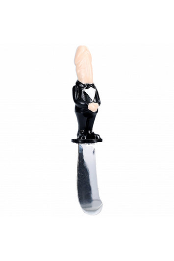 Shots Toys - The Dickheads - Groom Spread Knife - Beige - Stag Shop