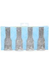 Shots Toys - The Dickheads - Groom Tall Shot Glass Set - Clear - Stag Shop