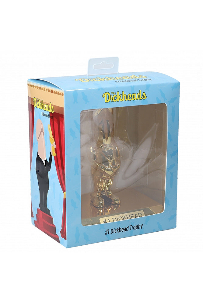 Shots Toys - The Dickheads - #1 Dickhead Trophy - Gold - Stag Shop