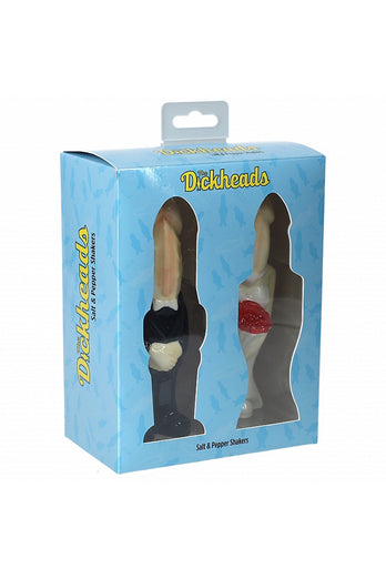 Shots Toys - The Dickheads - Salt And Pepper Shaker - Beige - Stag Shop