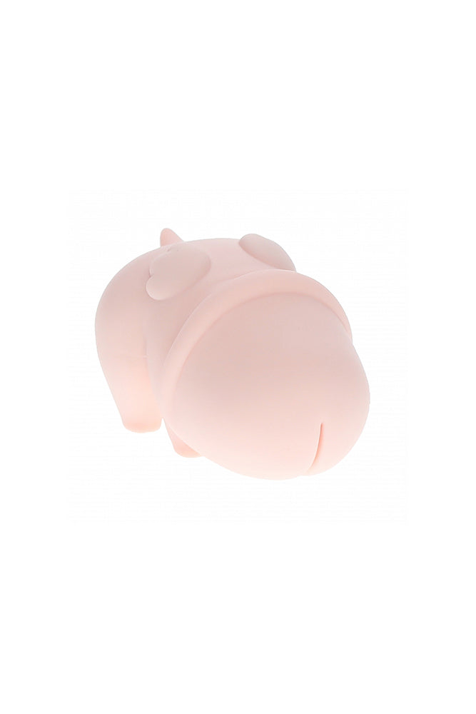 Shots Toys - The Dickheads - Silicone Piggy Vibrator - Beige - Stag Shop