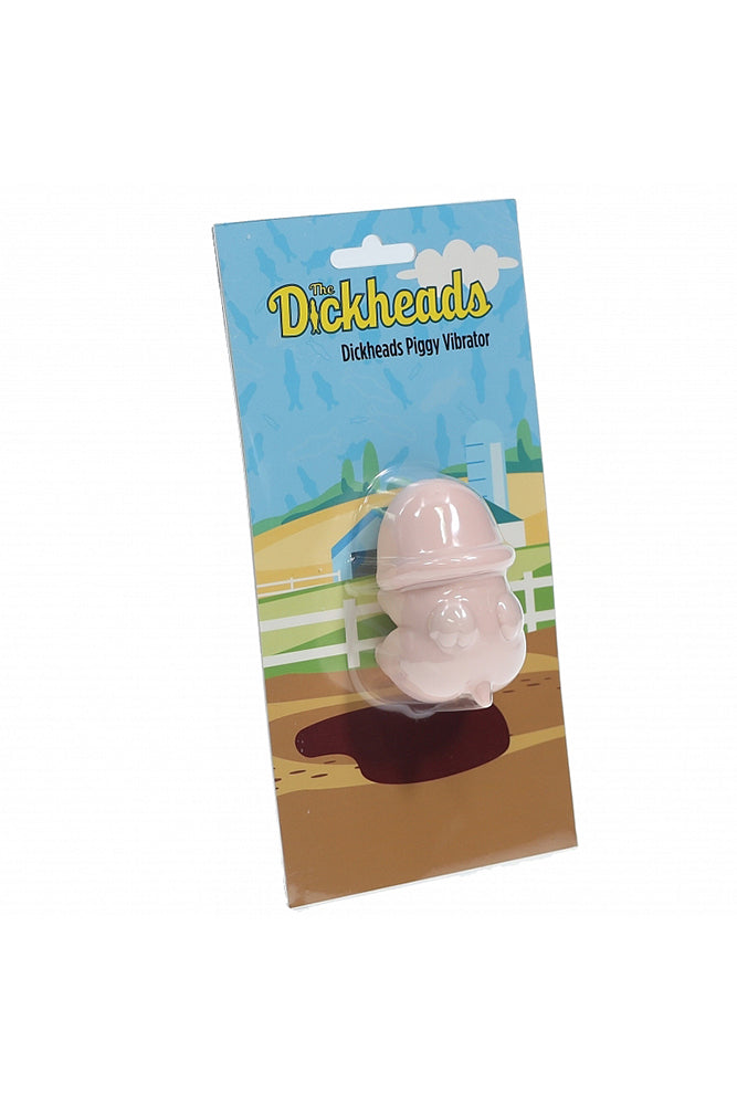 Shots Toys - The Dickheads - Silicone Piggy Vibrator - Beige - Stag Shop