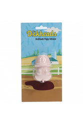 Shots Toys - The Dickheads - Silicone Piggy Vibrator - Beige - Stag Shop