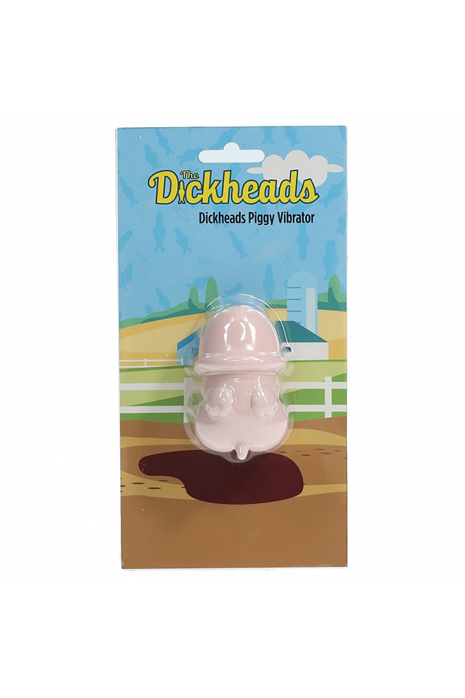 Shots Toys - The Dickheads - Silicone Piggy Vibrator - Beige - Stag Shop
