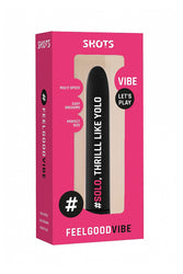 Shots Toys - Solo Thrill Like Yolo Vibe Bullet Vibrator - Black - Stag Shop
