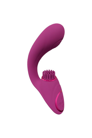 Shots Toys - VIVE - Gen Dual Vibrator With Pulse Wave - Pink - Stag Shop