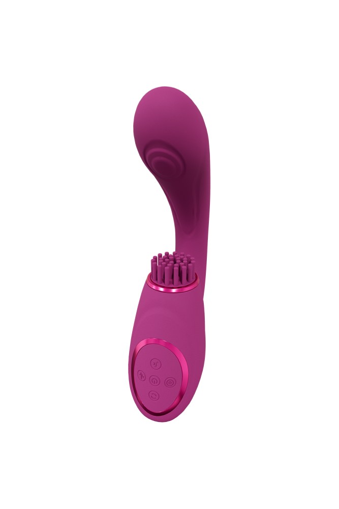 Shots Toys - VIVE - Gen Dual Vibrator With Pulse Wave - Pink - Stag Shop