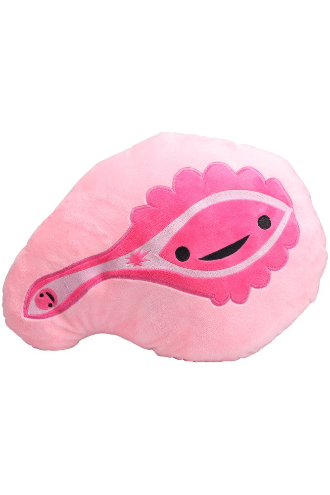 Shots Toys - Pussy Pillow Plushie with Storage Pouch - Pink - Stag Shop