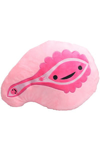 Thumbnail for Shots Toys - Pussy Pillow Plushie with Storage Pouch - Pink - Stag Shop