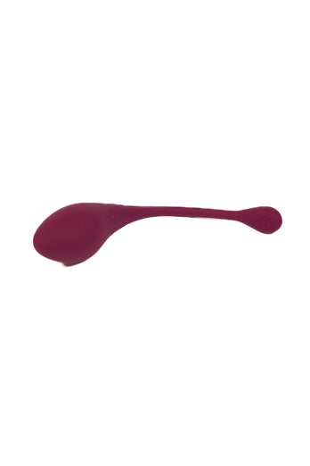 Shots Toys - Innovation - Twitch 2 Remote Egg Vibrator & Clitoral Stimulator Set - Burgundy - Stag Shop