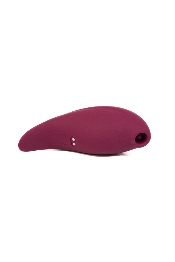 Shots Toys - Innovation - Twitch 2 Remote Egg Vibrator & Clitoral Stimulator Set - Burgundy - Stag Shop