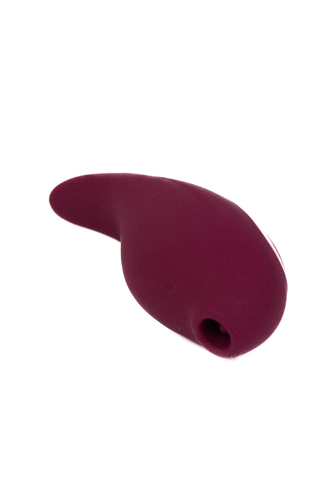 Shots Toys - Innovation - Twitch 2 Remote Egg Vibrator & Clitoral Stimulator Set - Burgundy - Stag Shop