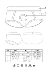 Ouch by Shots Toys - Vibrating Strap-on Brief - Various Sizes & Colours - Stag Shop