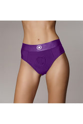 Ouch by Shots Toys - Vibrating Strap-on Thong with Removable Butt Straps - Various Sizes & Colours - Stag Shop