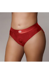Ouch by Shots Toys - Vibrating Strap-on Thong with Removable Butt Straps - Various Sizes & Colours - Stag Shop