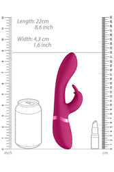 Shots Toys - VIVE - Cato Pulse G-spot Rabbit Vibrator - Pink - Stag Shop