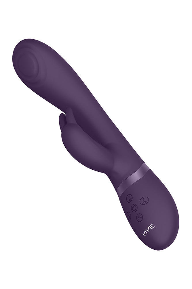 Shots Toys - Cato - Pulse G-spot Rabbit Vibrator - Purple - Stag Shop