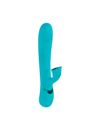 Shots Toys - VIVE - Fiore Dual Vibrator With G-Sport Air Wave & Tapping Stimulator - Stag Shop