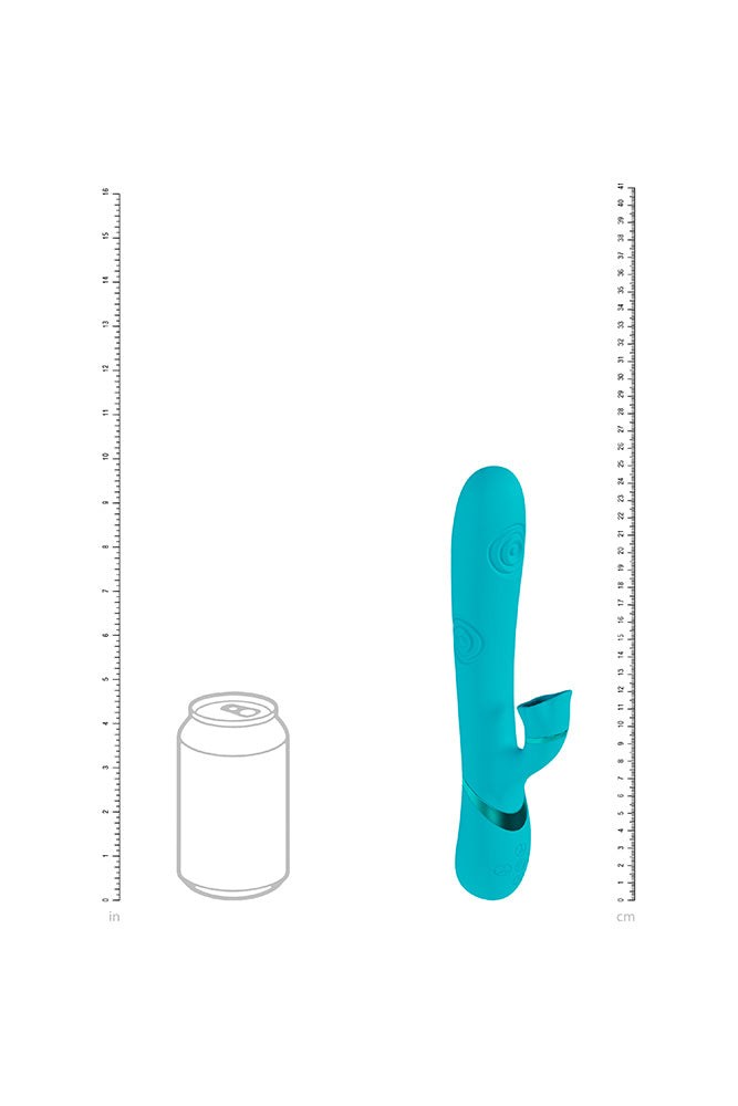 Shots Toys - VIVE - Fiore Dual Vibrator With G-Sport Air Wave & Tapping Stimulator - Stag Shop