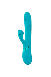 Shots Toys - VIVE - Fiore Dual Vibrator With G-Sport Air Wave & Tapping Stimulator - Stag Shop