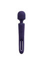 Shots Toys - VIVE - Kiku - Double Wand Vibrator with G-Spot Flapper - Purple - Stag Shop