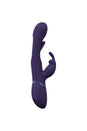 Shots Toys - VIVE - Mika Rabbit Vibrator With G-Spot Flapper - Purple - Stag Shop