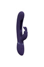 Shots Toys - VIVE - Mika Rabbit Vibrator With G-Spot Flapper - Purple - Stag Shop