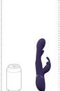 Shots Toys - VIVE - Mika Rabbit Vibrator With G-Spot Flapper - Purple - Stag Shop