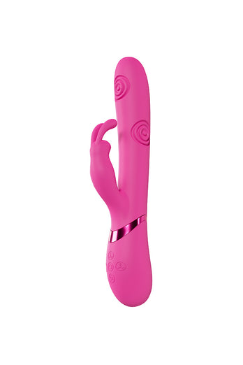 Shots Toys - VIVE - Mimi Rabbit Vibrator with Tapping Stimulator - Stag Shop