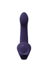 Shots Toys - VIVE - Riko Triple Thumper with Finger Motion Vibrator - Purple - Stag Shop