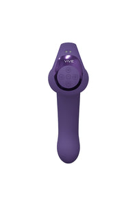 Thumbnail for Shots Toys - VIVE - Riko Triple Thumper with Finger Motion Vibrator - Purple
