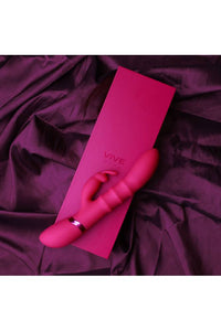 Thumbnail for Shots Toys - VIVE - Sora Rabbit Vibrator with Stimulating Rings - Assorted Colours - Stag Shop