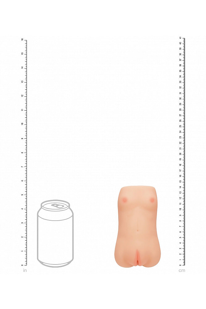 Shots Toys - Xkin - Raw - Slitline Stroker - Stag Shop